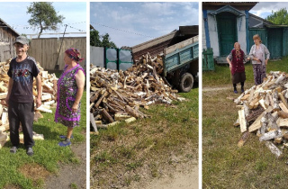 Клиенты «Хэсэд Эстер» в 13 населённых пунктах Черниговщины получат дрова на зиму